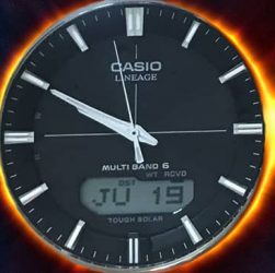 one of the solar wristwatches