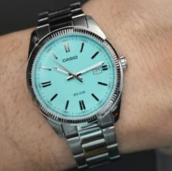 Casio Tiffany Blue