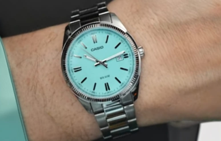 Casio Tiffany Blue